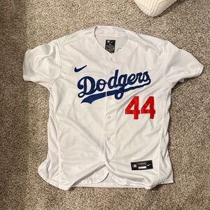 White Jersey LA Dodgers jersey